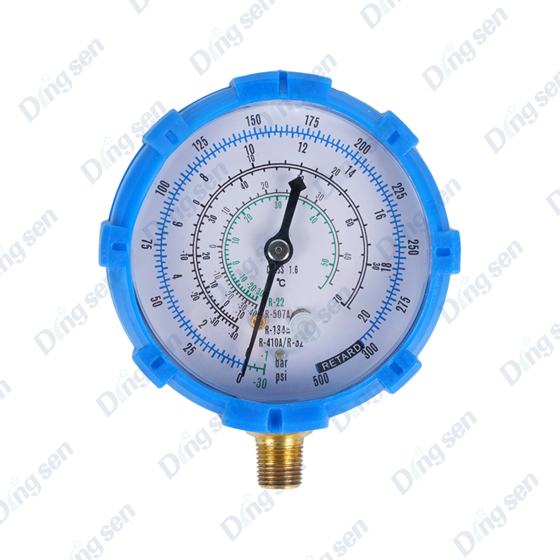 Manómetro de carga de flúor para aire acondicionado Manómetro de carga de flúor para aire acondicionado