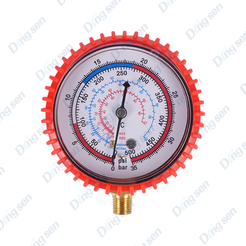 Manómetro de carga de flúor para aire acondicionado Manómetro de carga de flúor para aire acondicionado